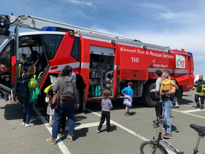 Ден на безопасност в Авиомузей Бургас