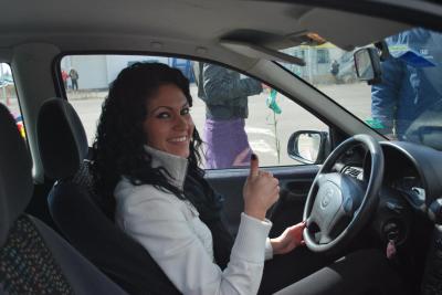 SOS-RTA in Rally Car